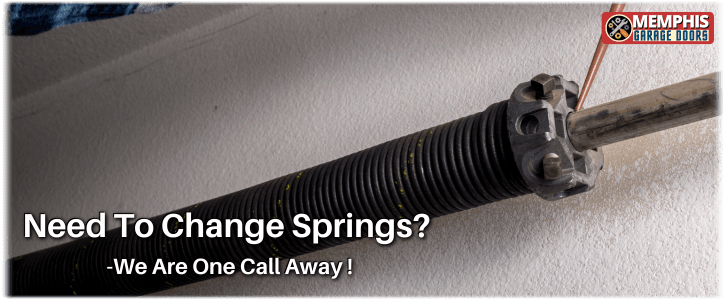 Broken Garage Door Spring Memphis TN